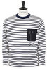 Stripe L/S Tee - Off White Thumbnail