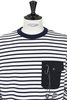 Stripe L/S Tee - Off White Thumbnail