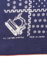UNION MASTER Fastcolor Selvedge Bandanna - Purple Thumbnail