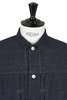 # JK-28 Low Flap Pocket Jacket - Indigo Thumbnail