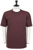 Lot#37001 Heavy Weight Short Sleeve Tee - Bordeaux Thumbnail