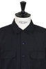 Classic Shirt High Count Worsted Wool - Dk Navy Thumbnail