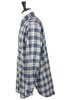 Work Shirt Cotton Plaid Jacquard - Navy Thumbnail