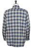 Work Shirt Cotton Plaid Jacquard - Navy Thumbnail