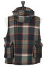 Field Vest Heavy Wool Plaid - Navy/Brown Thumbnail