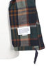 Field Vest Heavy Wool Plaid - Navy/Brown Thumbnail
