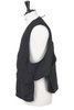 Fowl Vest Worsted Wool - Dark Navy Thumbnail