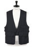 Fowl Vest Worsted Wool - Dark Navy Thumbnail