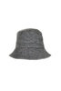 Bucket Hat Wool Shaggy Twill - Black Thumbnail