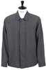 #31.50.6212 Cotton Wool Flannel Shirt Jacket - Charcoal Thumbnail