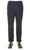 #31.50.8447 HD Wool Linen Pegtop Pants - Navy Thumbnail