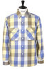Lot#JG-06-2-1 The Ancient Flannel Work Shirt- Blue/Yellow Thumbnail