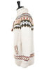 Fair Isle #3 Knit Zip Cardigan - Ivory Thumbnail