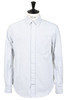 Brushed Winter Oxford Stripe BD - Navy Thumbnail