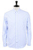 Button Down Stripe Oxford - Blue Thumbnail
