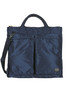 622-27843-50 New TANKER Square Tote Bag (L) - Navy Thumbnail
