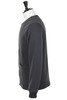 Big Loop Collarless Jacket - Ink Black Thumbnail
