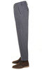 Stretch Peg Top Trousers - Dark Grey Thumbnail