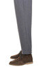 Stretch Peg Top Trousers - Dark Grey Thumbnail