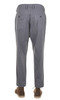 Stretch Peg Top Trousers - Dark Grey Thumbnail