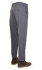 Stretch Peg Top Trousers - Dark Grey Thumbnail