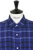 Heavy Flannel Shirt - Navy Thumbnail