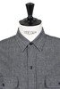 01-8064-61 Chambray Work Shirt - Black Thumbnail