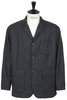 Loiter Jacket High Count Worsted Wool - Charcoal Thumbnail