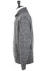 Shawl Collar Sweater - Mix Black Thumbnail