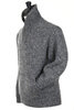Shawl Collar Sweater - Mix Black Thumbnail