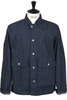 Military Jacket  Denim 48-924D - Indigo Thumbnail