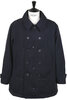 Fireman Jacket Wool Elastique - Dk Navy Thumbnail