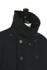 Fireman Jacket 24oz Wool Melton - Black Thumbnail