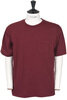1Pac Crew Neck Pocket T-shirt - Burgundy Thumbnail