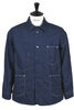 POST 46-W 8oz.Denim x Stripe Shirting - Indigo Thumbnail