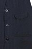 Chisel Vest Wool Textured Panama - Work Navy Blue Thumbnail