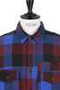 Trail Shirt Block Check - Blue/Red Thumbnail