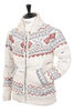 Fair Isle #5 Zip Cardigan - Natural Heather Thumbnail