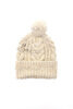 Double Cuff Knitted Fisherman Cap - Natural Heather Thumbnail
