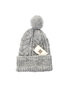 Double Cuff Knitted Fisherman Cap - Pearl Grey Thumbnail