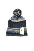 Double Cuff Cap Serape - Blue/Grey Thumbnail