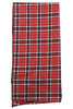 Long Scarf Plaid - Red Thumbnail