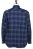 Weeds Digger Shirt Ombre Check - Indigo Thumbnail