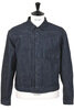 1ST Jacket 14oz Blk Thread - Indigo Thumbnail