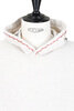 SWT Knit Hoodie (SpeakEasy Emb.) - Ecru Thumbnail