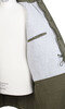 01-6220-76 Cotton Nylon Insulated Coat - Army Green Thumbnail