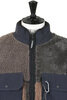 Mix Boa Jacket - Brown Thumbnail