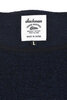 Wool Collarless Jacket - Dark Navy Thumbnail