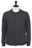 Big Loop Collarless Jacket - Ink Black Thumbnail