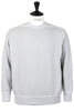 #R243-0302 Azuma Fleece SP Crew Sweat - Mix Grey/Olive Thumbnail